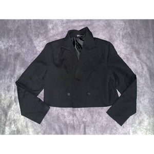 Pretty Garden Women's Size S Office Black Blazer